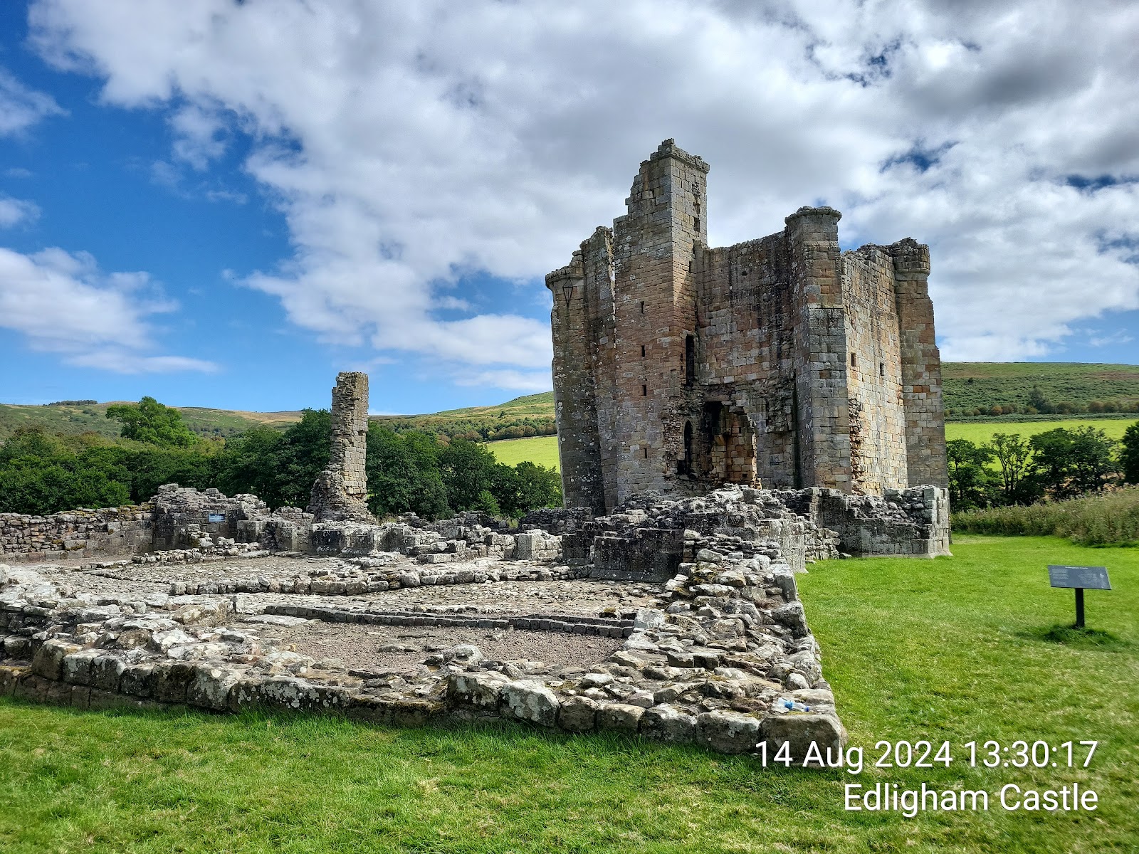 Edlingham Castle — Place photograph