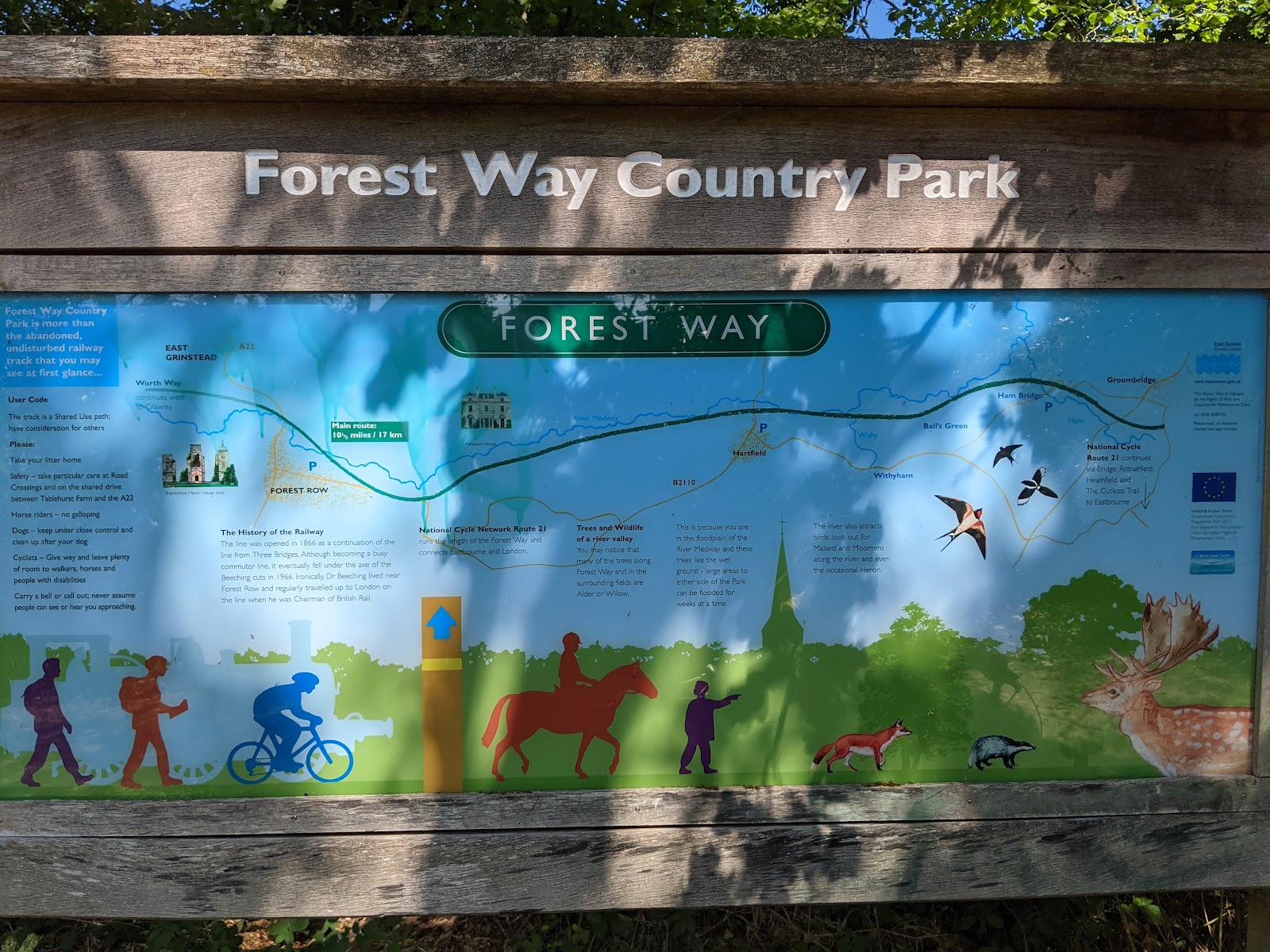 Forest Way Country Park — Place photograph