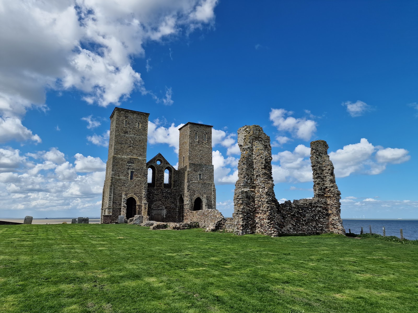 Reculver Towers and Roman Fort — Place photograph