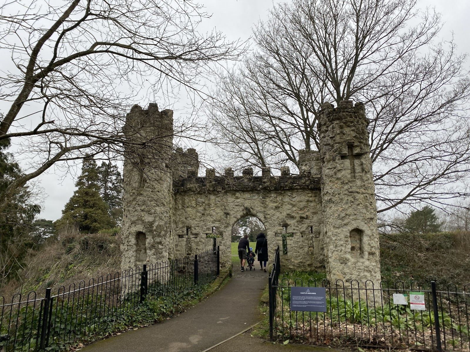Reigate Castle Grounds — Place photograph