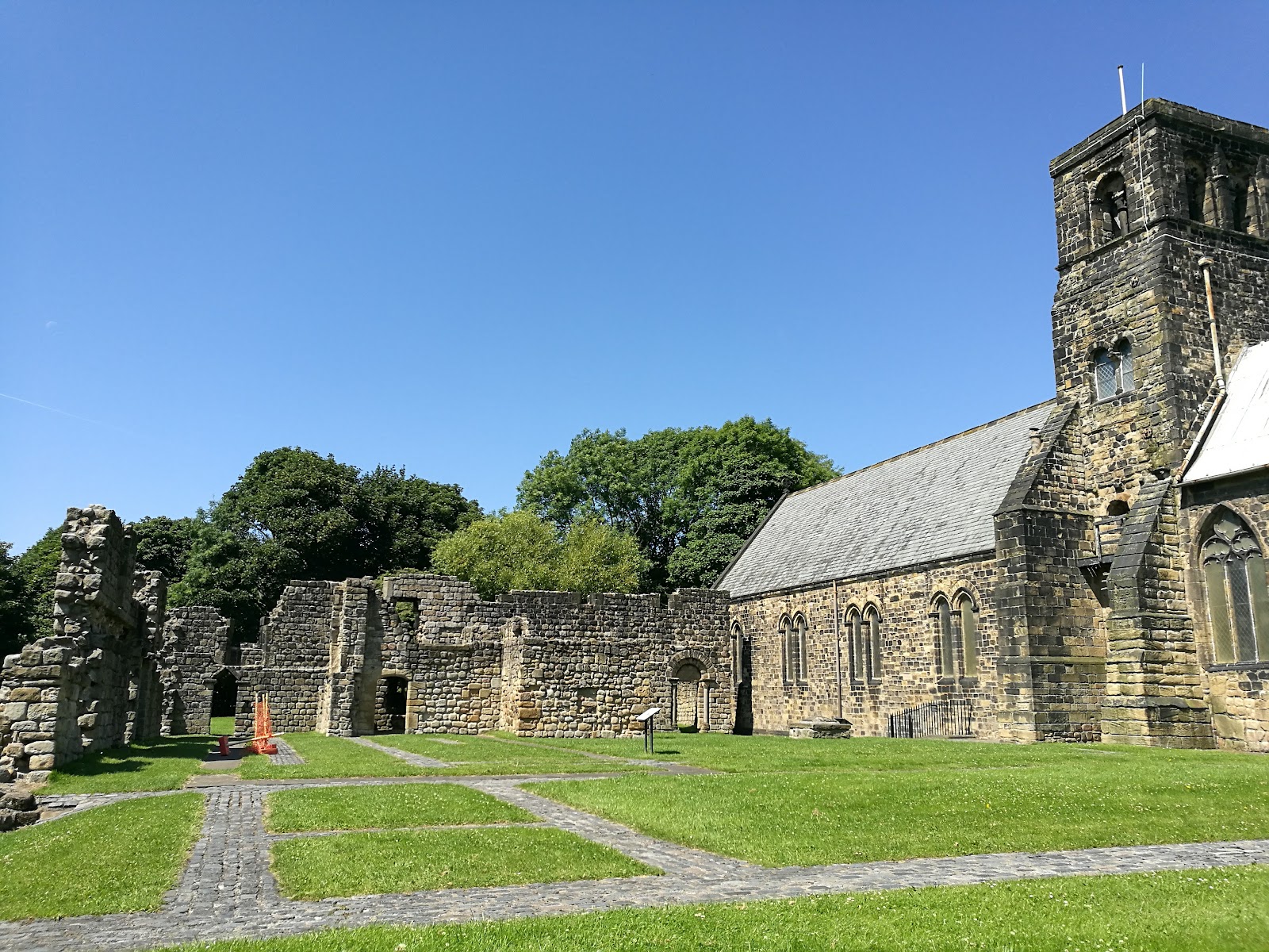 St Paul’s Monastery, Jarrow — Place photograph