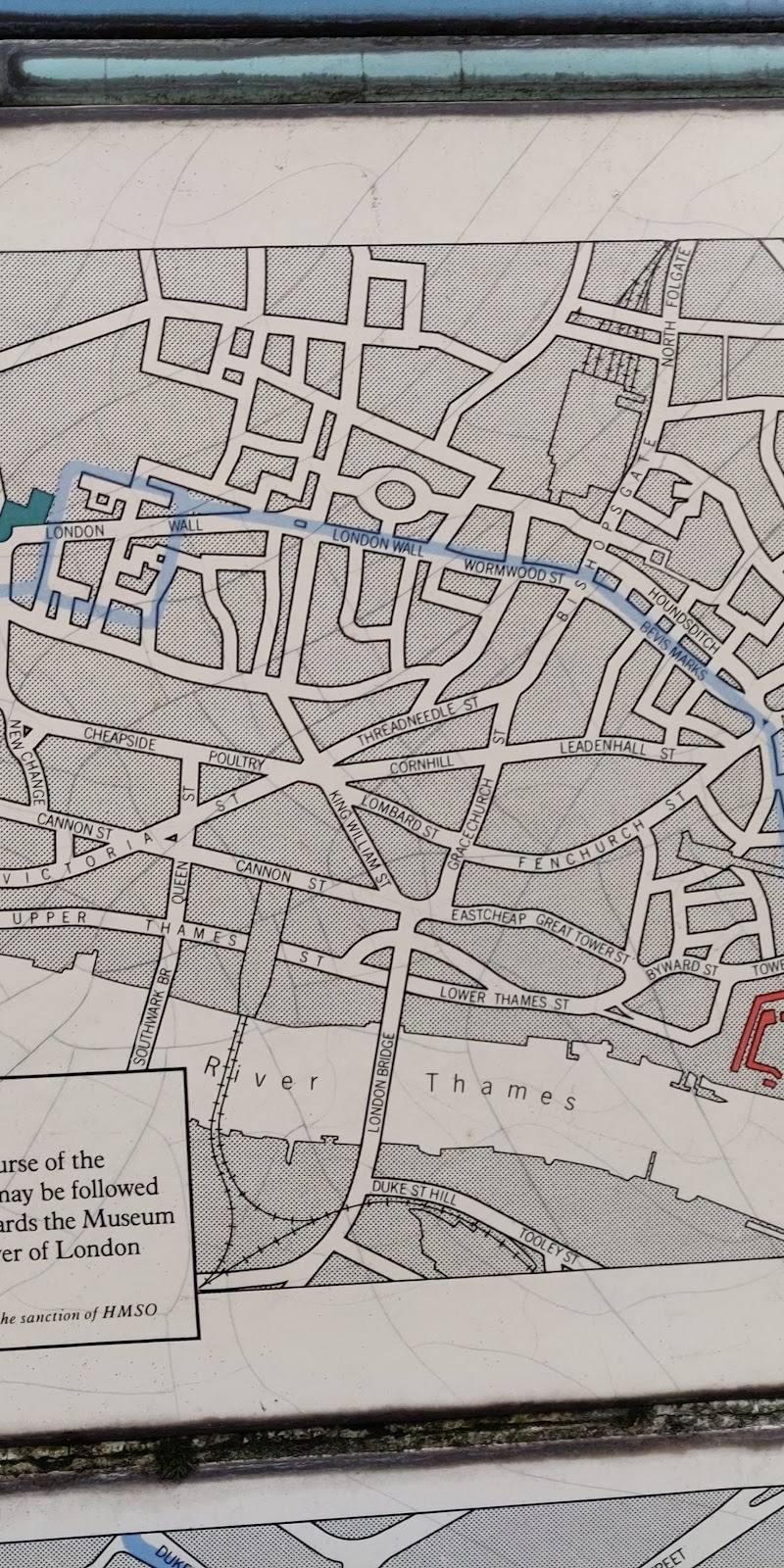 Aldgate Old Roman Gate Site — Place photograph (2 of 3)