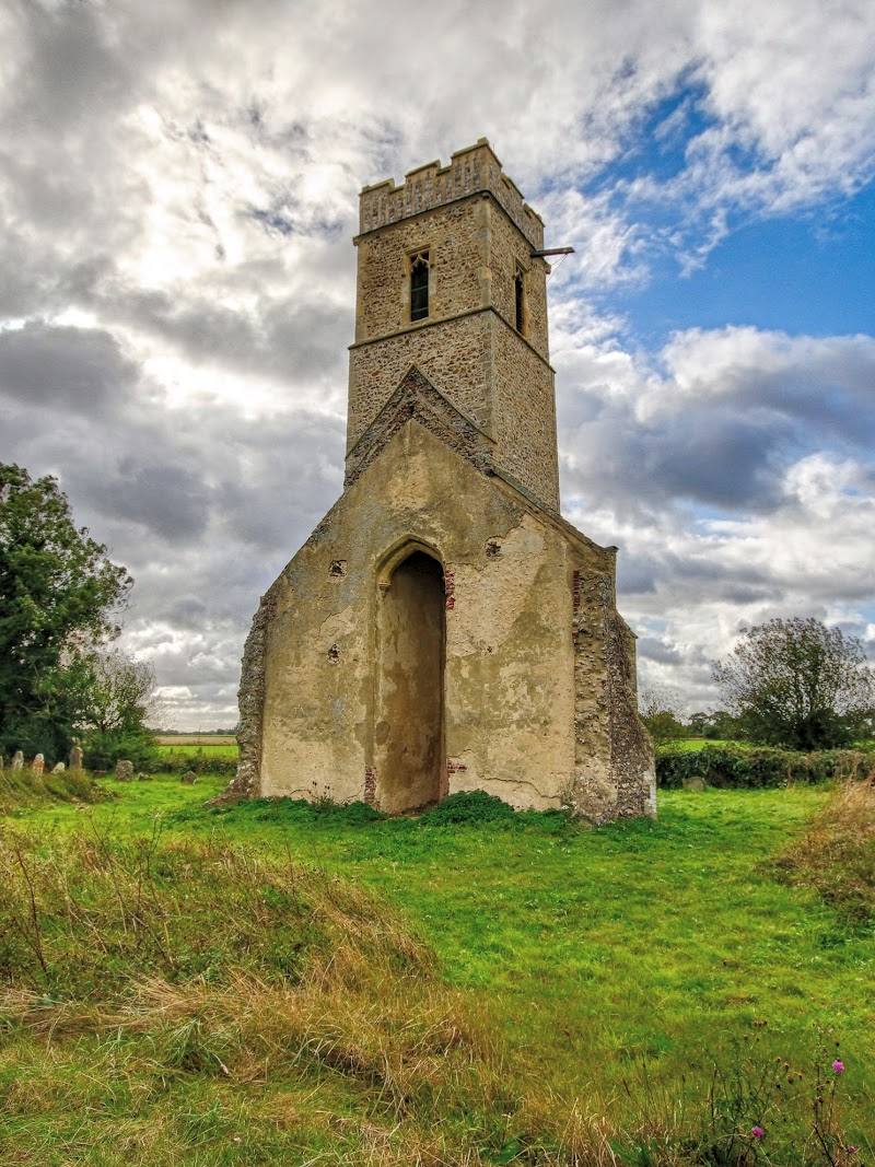 All Saints Church Tower, Panxworth — Place photograph