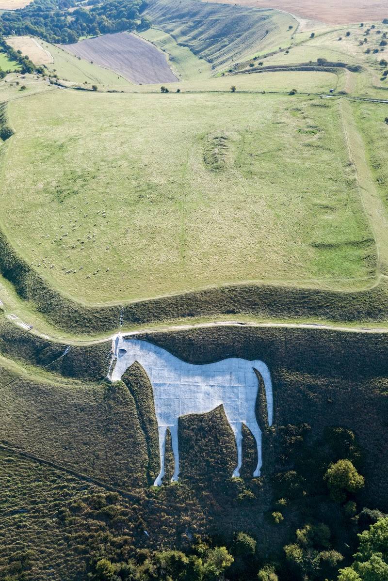 Bratton Camp & White Horse — Place photograph