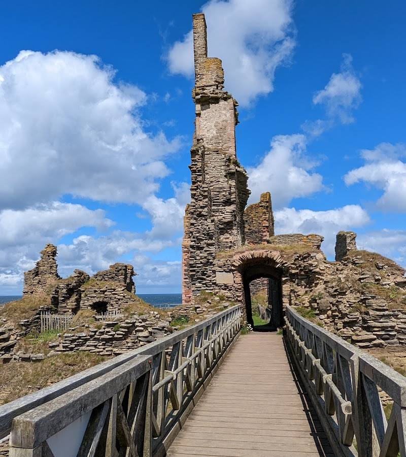 Castle Sinclair Girnigoe — Place photograph