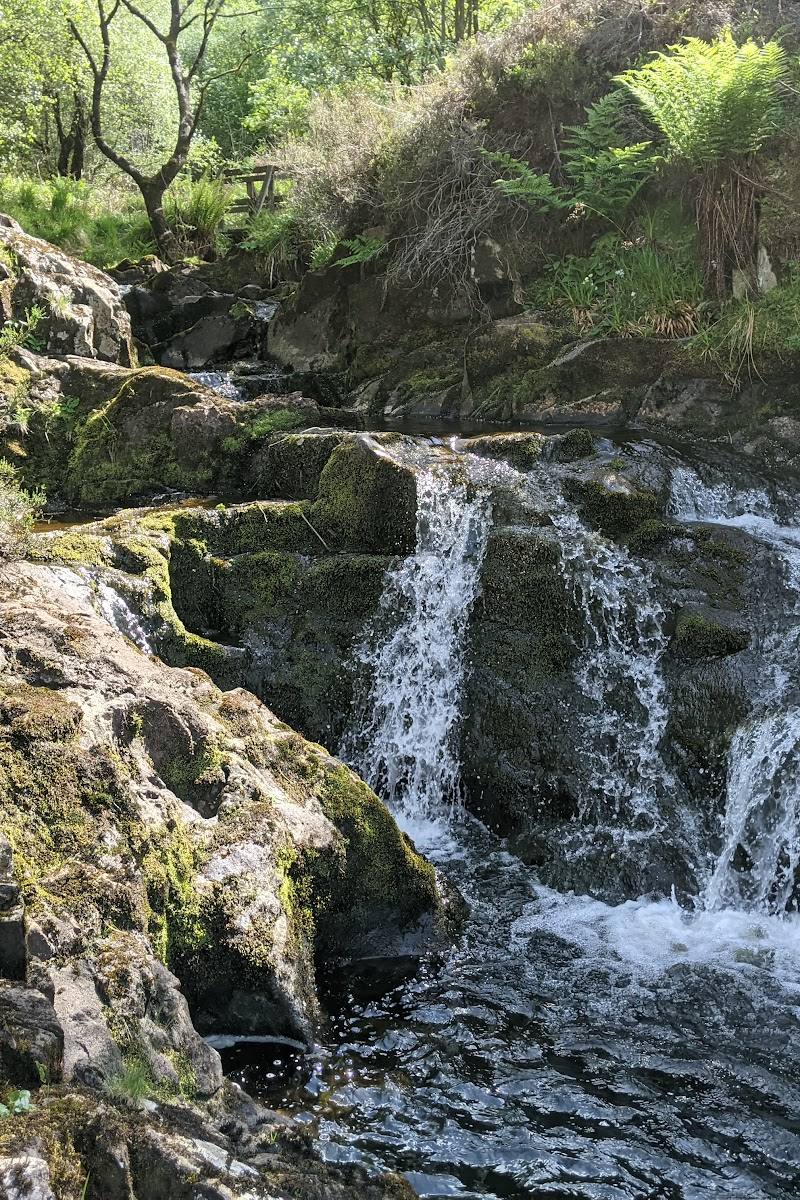 Eas a’ Chrannaig (Glenashdale Falls) — Place photograph