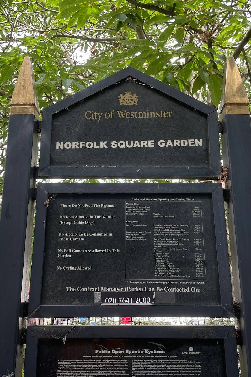 Norfolk Square Garden — Place photograph (2 of 3)