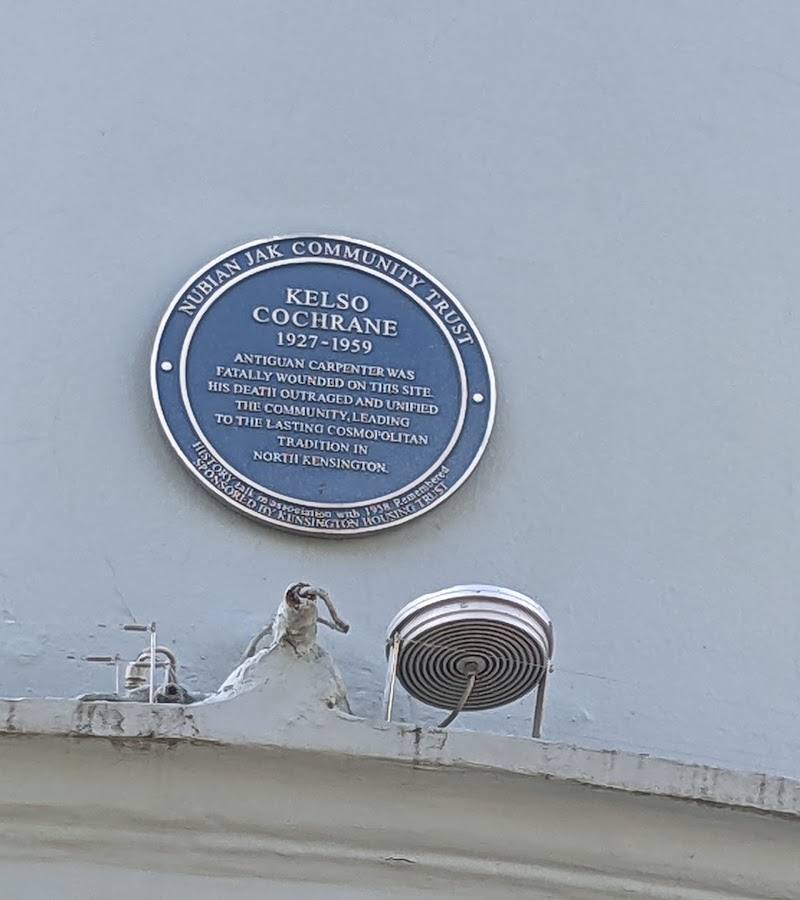 Kelso Cochrane memorial plaque — Place photograph