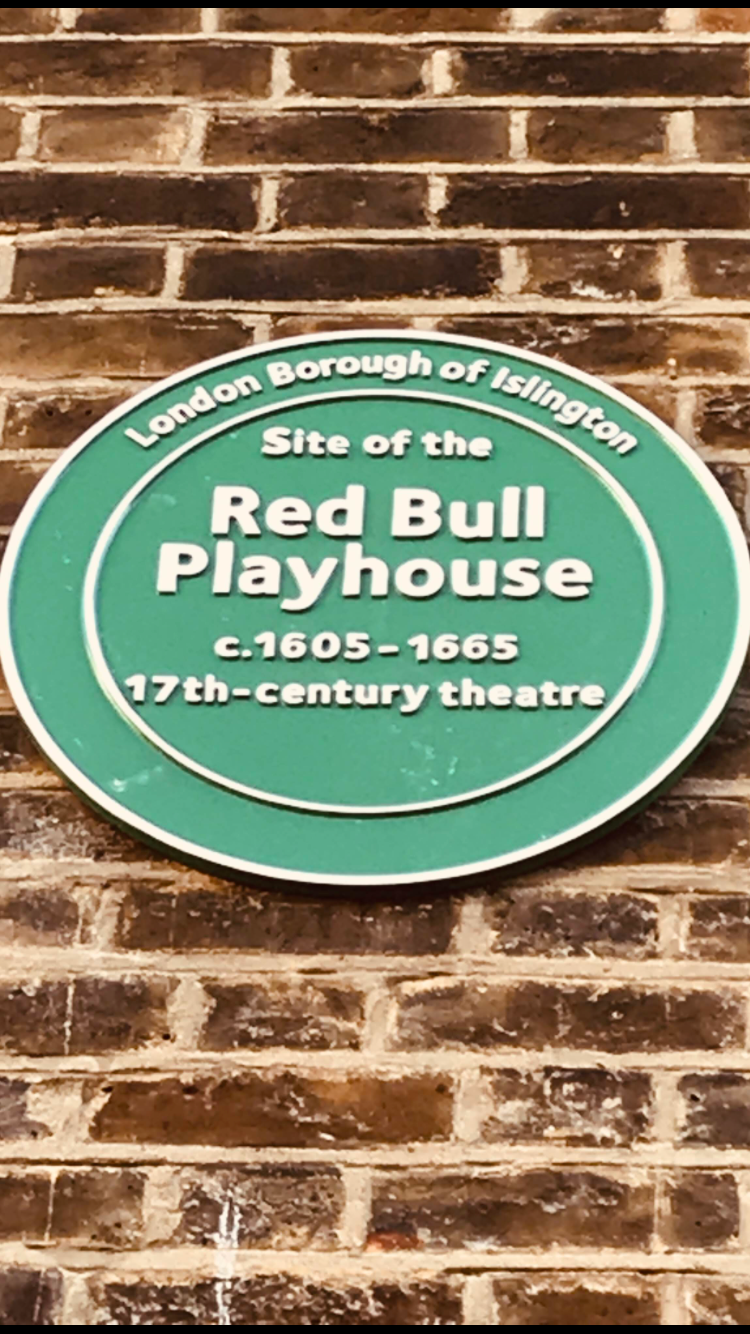 Site of Red Bull Theatre — Place photograph