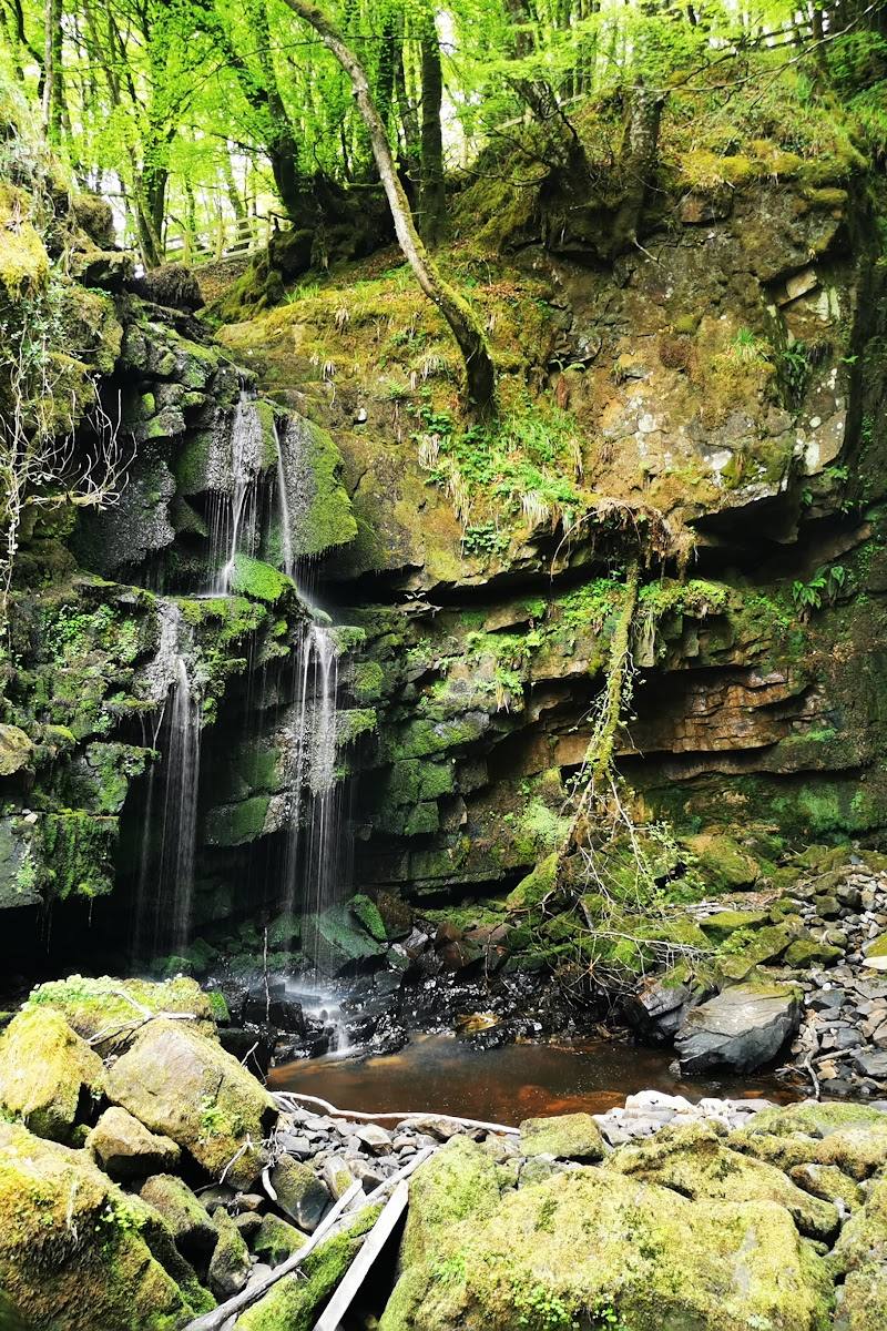 Sloughan Glen Waterfall — Place photograph