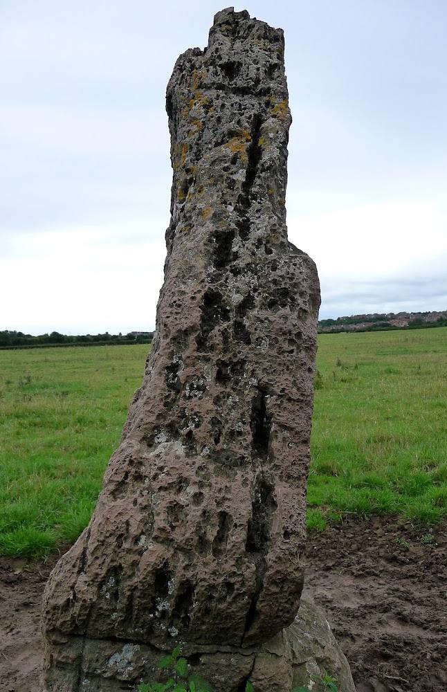 Standing Stone, west of Llanfihangel Rogiet — Source image