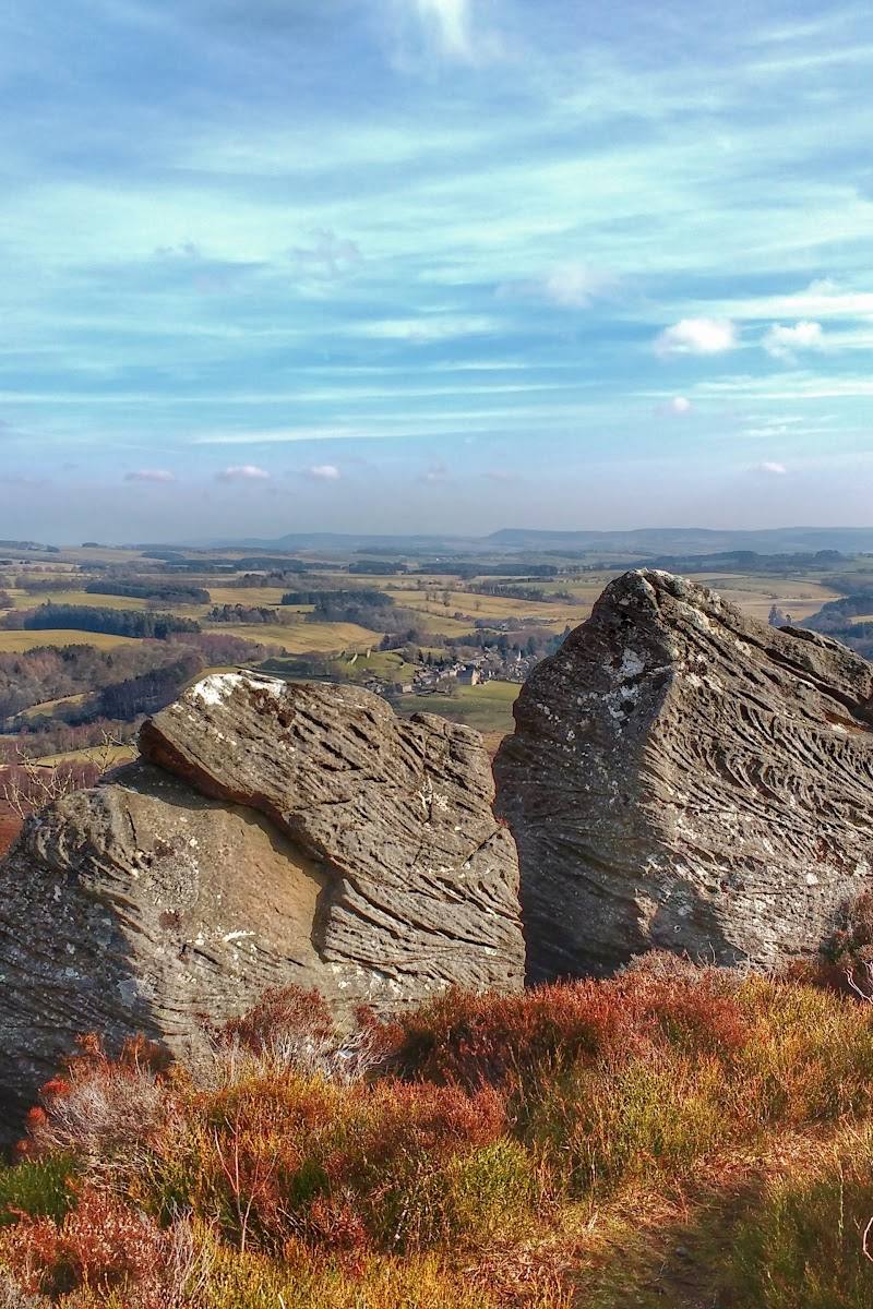 The Drake Stone and Harbottle Walk — Place photograph