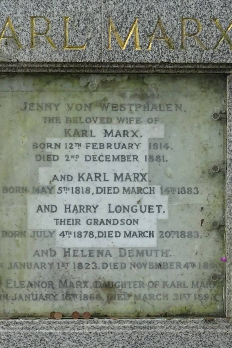 Tomb of Karl Marx — Place photograph